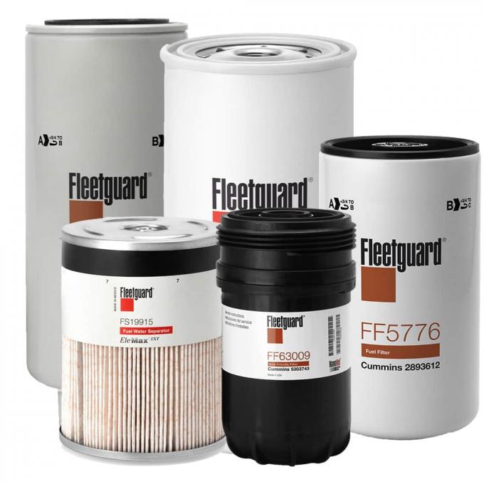 Cartucho FF163 plástico - fuente del filtro de combustible de Fleetguard de EXD