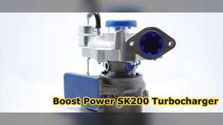 Presente el turbocompresor TA3134 de alta calidad para la excavadora SK200 KATO HD700 HD820 para usted
