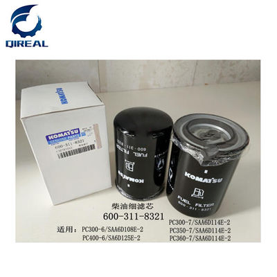 PC300-6-7 Excavator Fuel Filter 600-311-8321