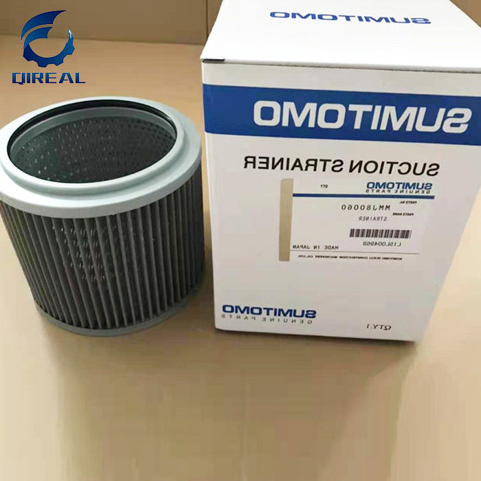 Excavator Hydraulic Oil Suction Filter MMJ80060 For SH220-5 SH350-5 SH460-5 CX210B CX360B CX460B